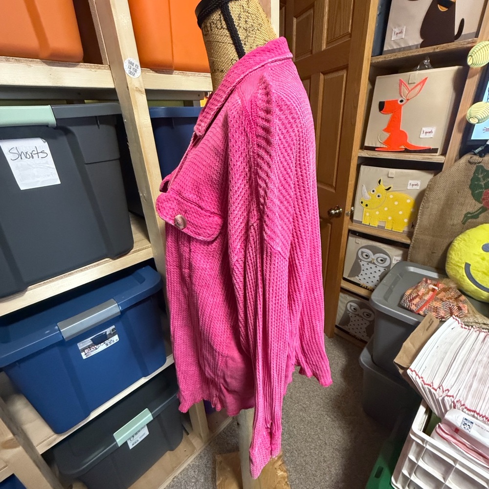 Zenana Outfitters Pink Jacket - Picture 13 of 16